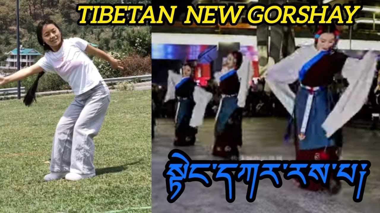 སྒོར་གཞས་གསར་པ༏ // སྟེང་དཀར་རས་པ༏ // NEW TIBETAN DIRU DANCE //