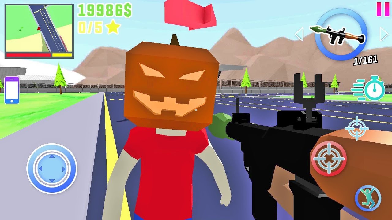 Dude Theft Wars Open World Sandbox Simulator BETA # 9 - игровой процесс Android