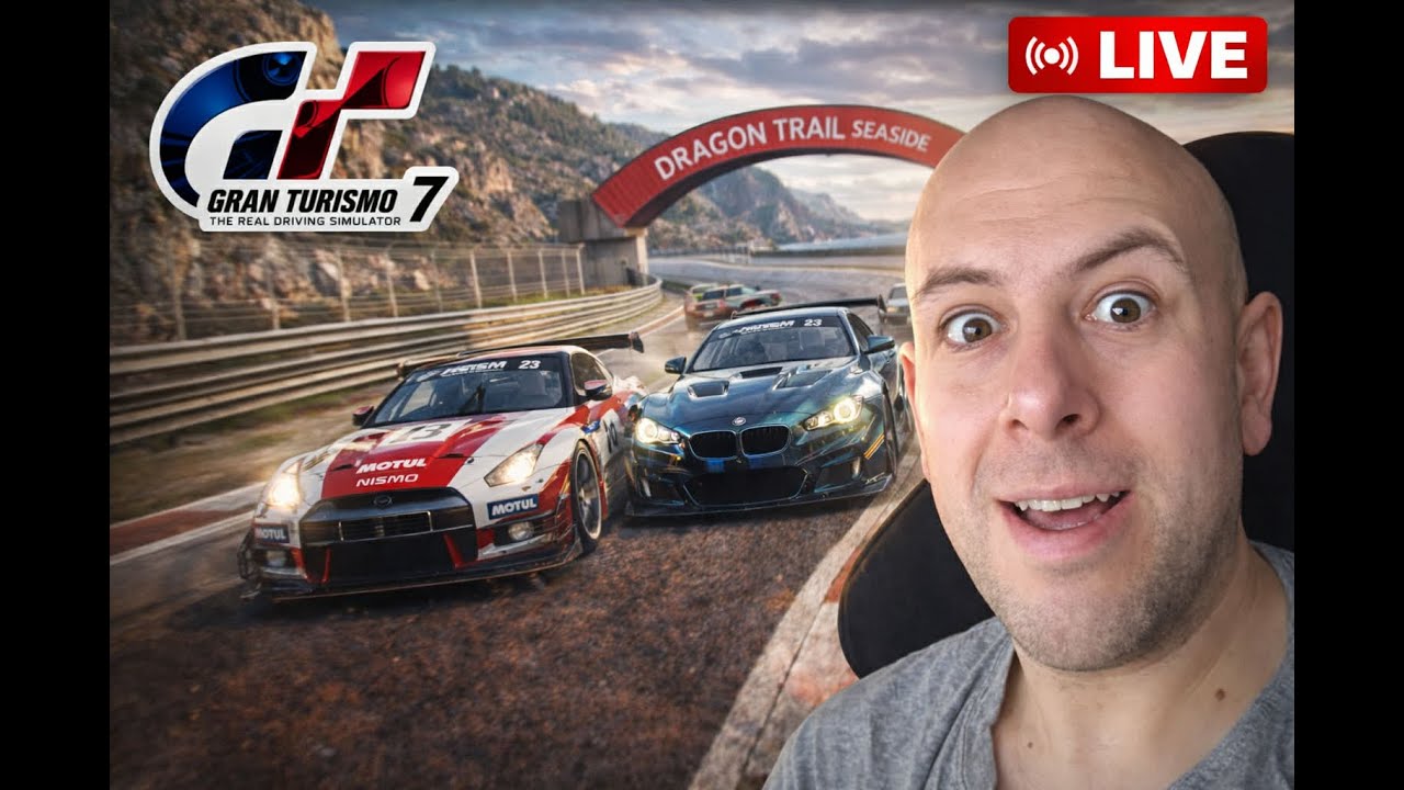 GT7 Daily Races LIVE | Dragon Trail Seaside | Road to B Rank