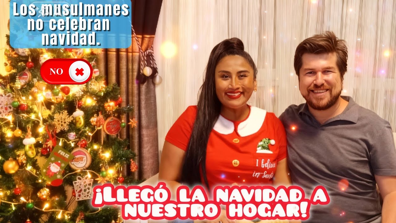 🎄🤶🏽🎅🏽MI ESPOSO MUSULMÁN OPINA ESTO DE LA NAVIDAD🤷🏽‍♀️🥰UN ÁRBOL, DOS CULTURAS🎅🏽#latinaenturquia 