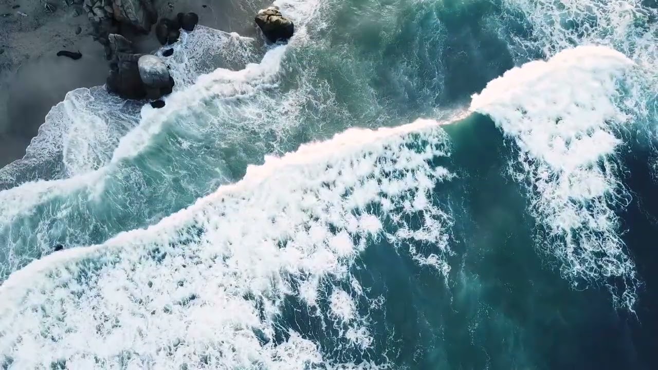 Calm Ocean Waves for Sleep & Relaxation | 1 Hour of Peaceful Sea Sounds