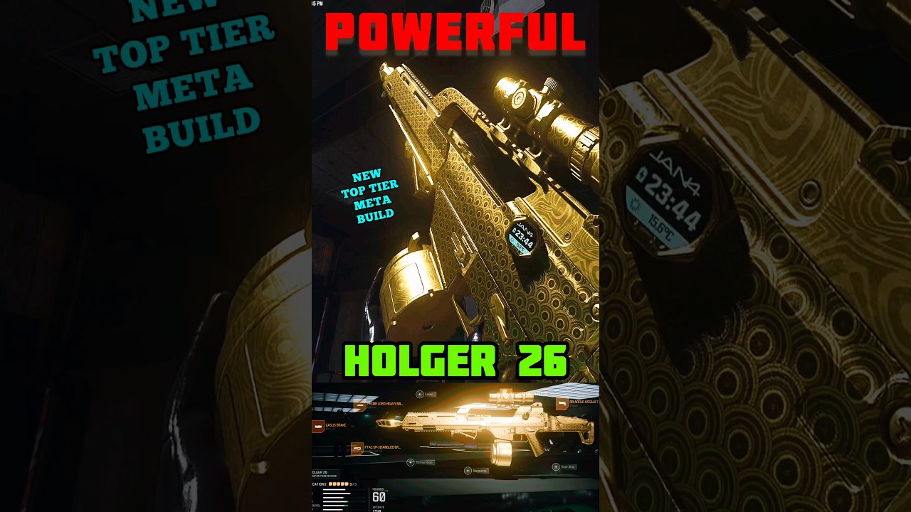 This *HOLGER 26* Build is POWERFUL in WARZONE 💥 | Best Class Setup | META | MW3 | COD #shorts #viral