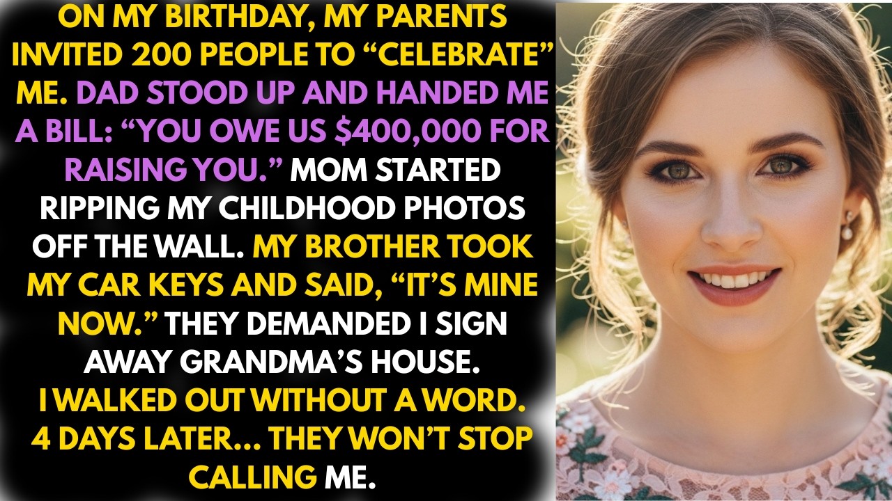My Parents Demanded $400,000 For Raising Me—Now They're Calling 80 Times A Day