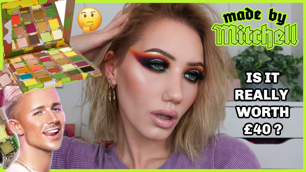 MADE BY MITCHELL FEET ON THE GROUND PALETTE! SWATCHES AND TUTORIAL | MAKEMEUPMISSA