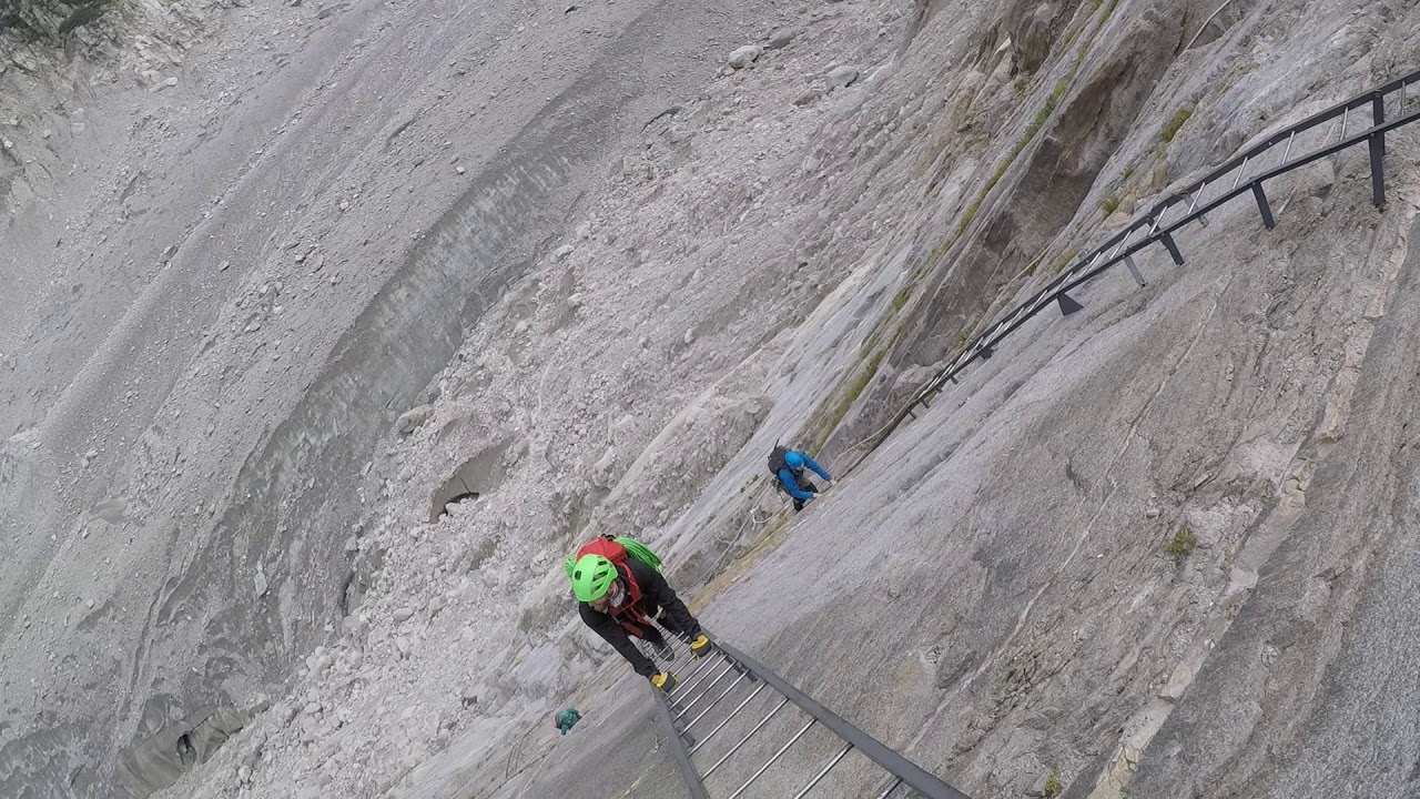 The Mer De Glace ladders (Part 1)