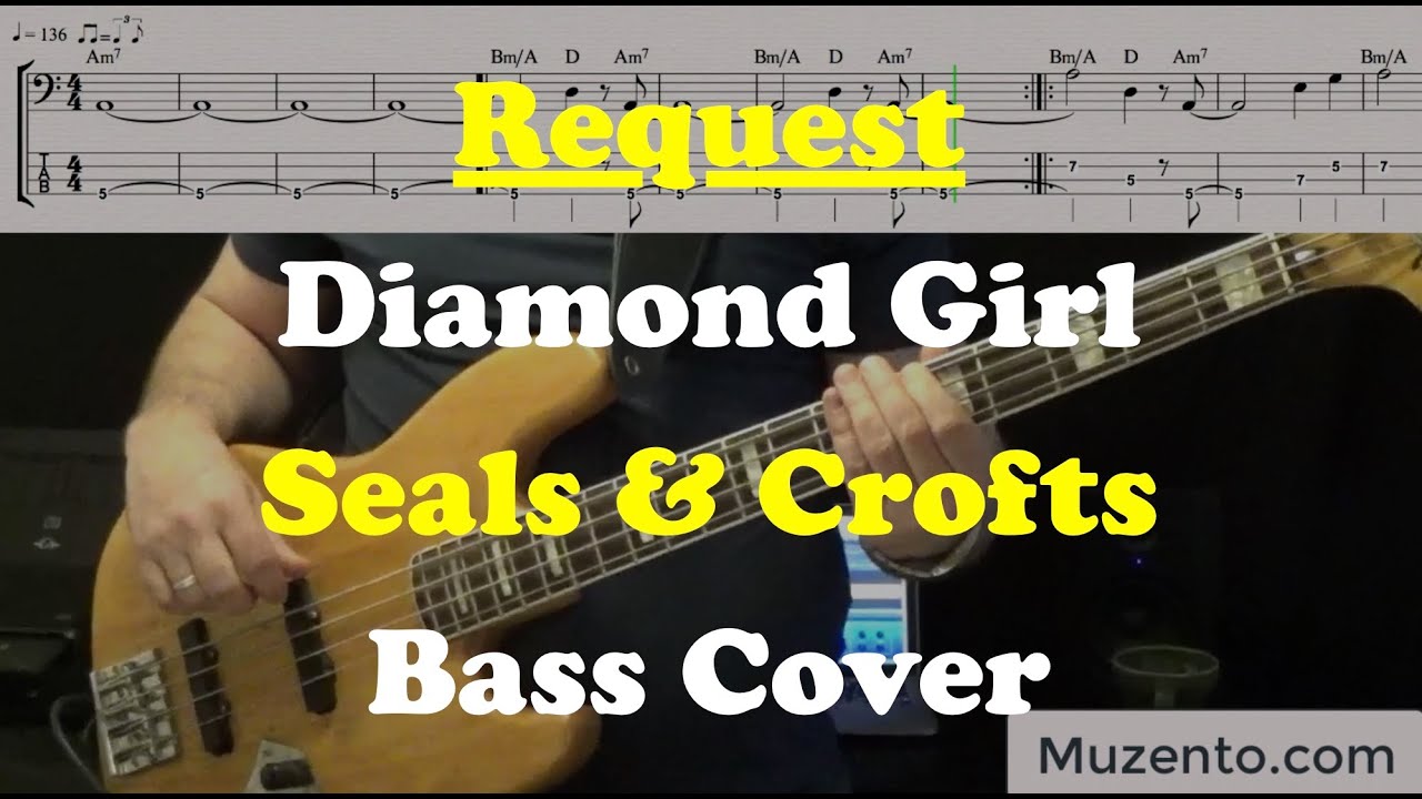 Diamond Girl - Seals and Crofts - Bass Cover - Request