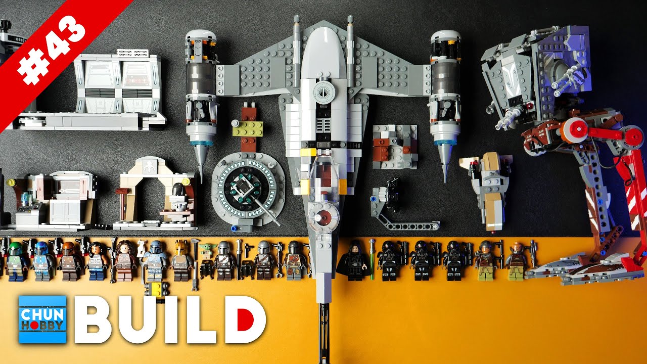 LEGO Speed Build! The Mandalorian Collection vol.2 | LEGO STAR WARS | Beat Build | ASMR