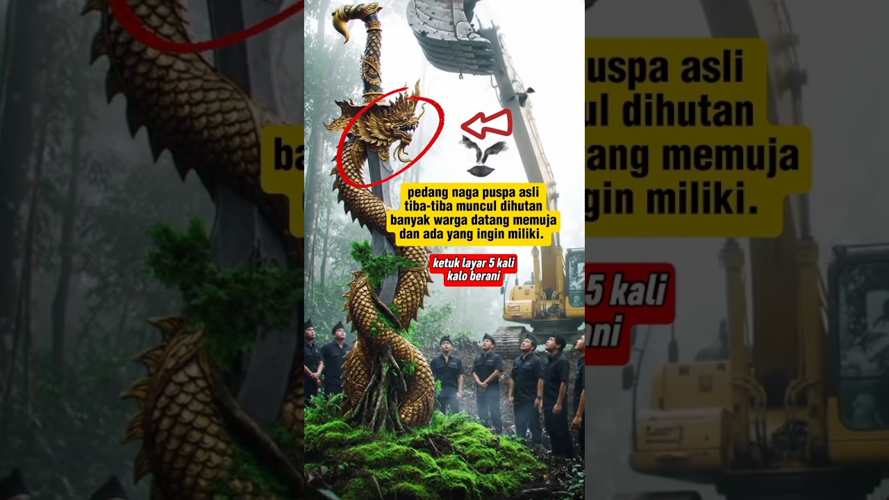 Munculnya  Pedang Naga Puspa Asli ⁉️#shorts #misteri #viral