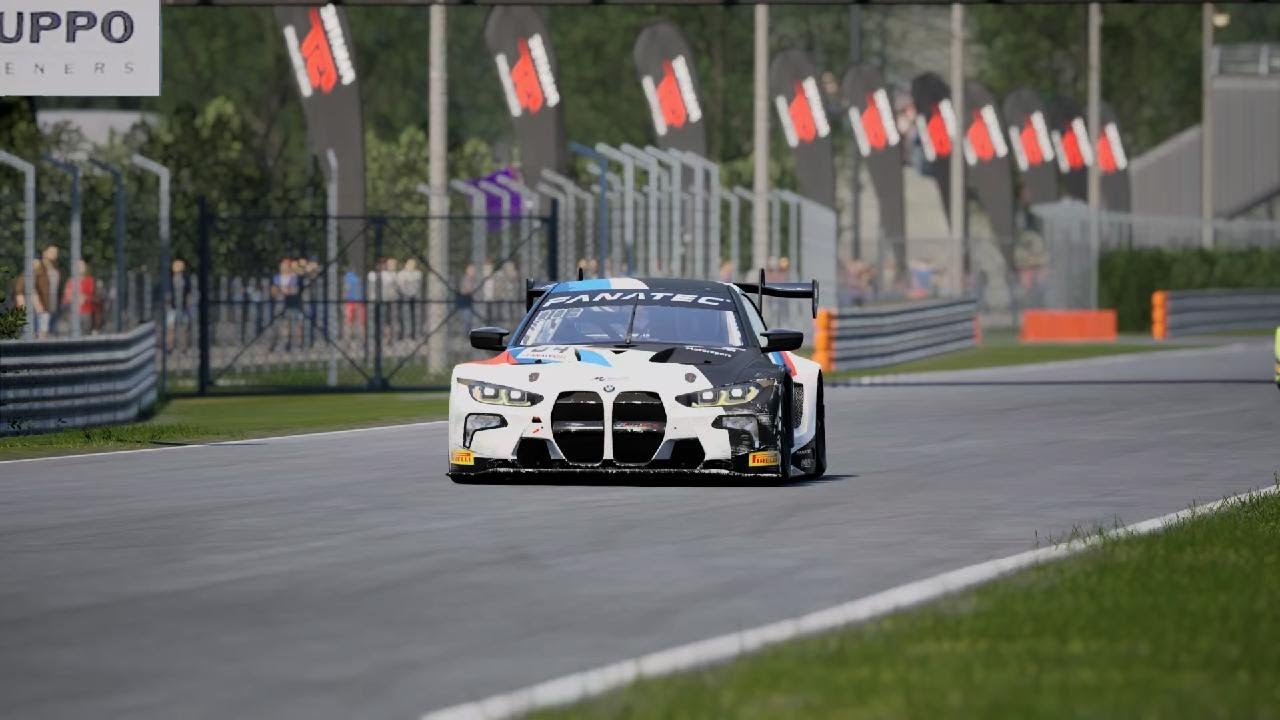 BMW M4 GT3 ACC onboard race Monza