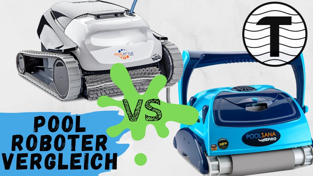Vergleich Dolphin Poolstyle Plus vs. POOLSANA Pro | Poolroboter Vergleich | Poolroboter test