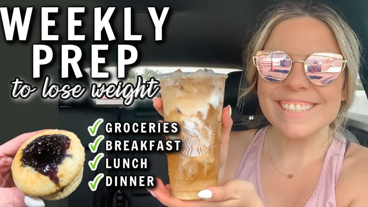 SUNDAY RESET! Meal prep for weight loss, grocery haul, preparing for the week!