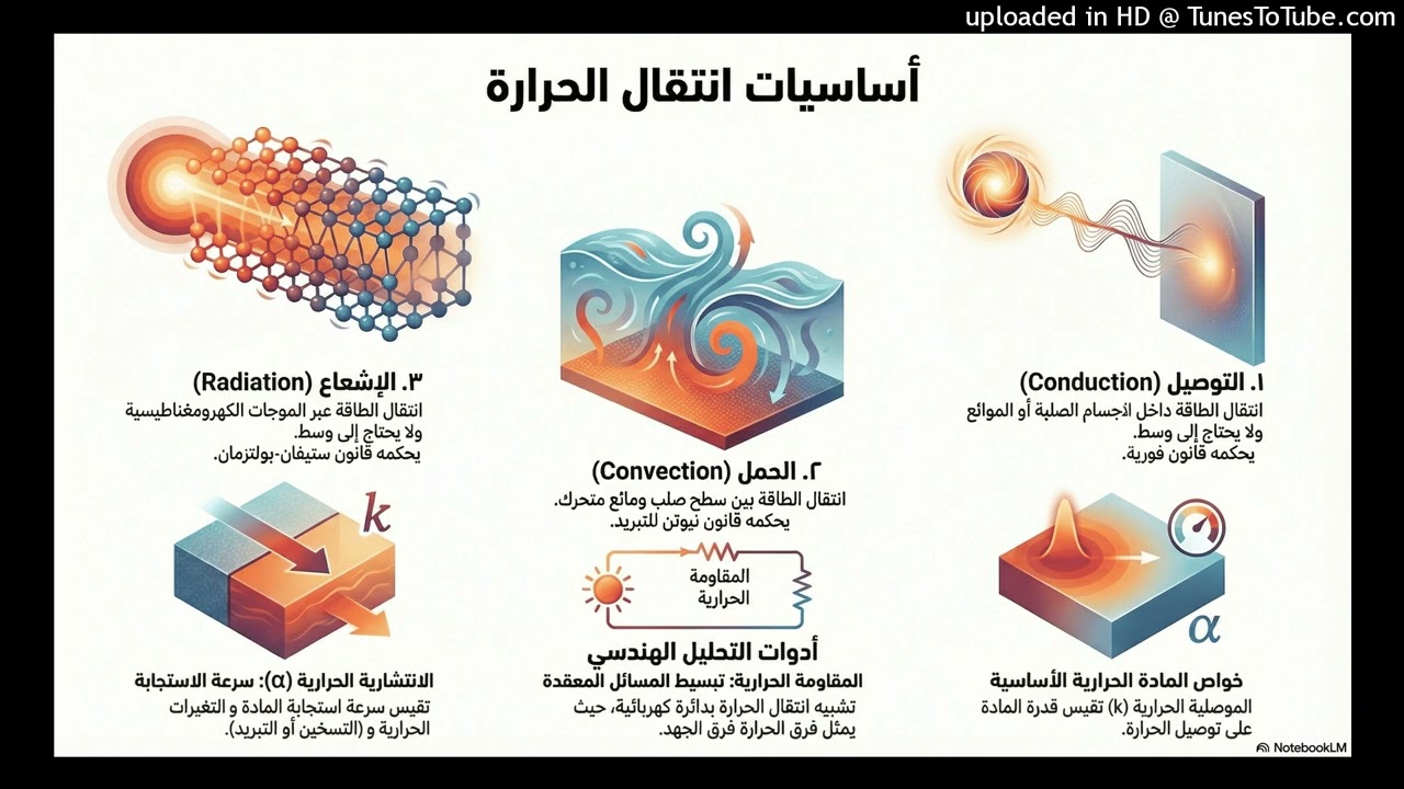 أسرار انتقال الحرارة: العلاقة الخفية بين 