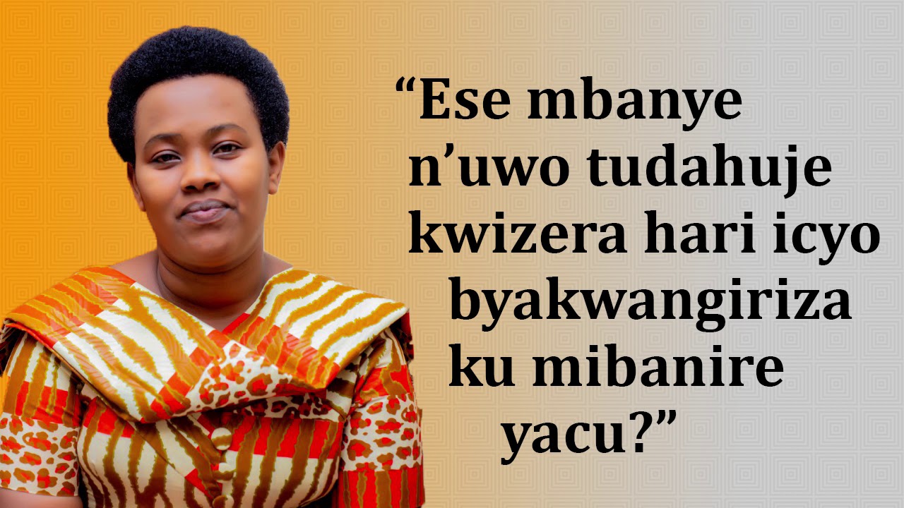Ese mbanye n'uwo tudahuje kwizera hari icyo byakwangiriza ku mibanire yacu? \\ Gatesi Vestine