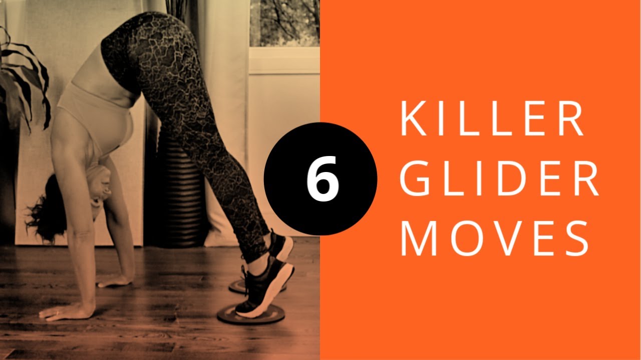 GLIDER EXERCISES - 6 KILLER MOVES FOR CORE AND MORE