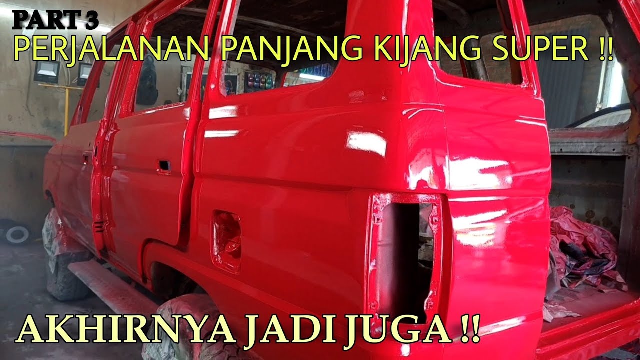 AKHIRNYA JADI JUGA‼️ PART3 KIJANG SUPER PROSES PENGECATAN & FINISHING‼️