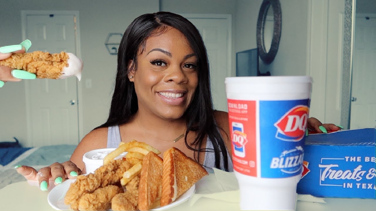 Dairy Queen MukBang | MAJOR PREGNANCY CRAVING