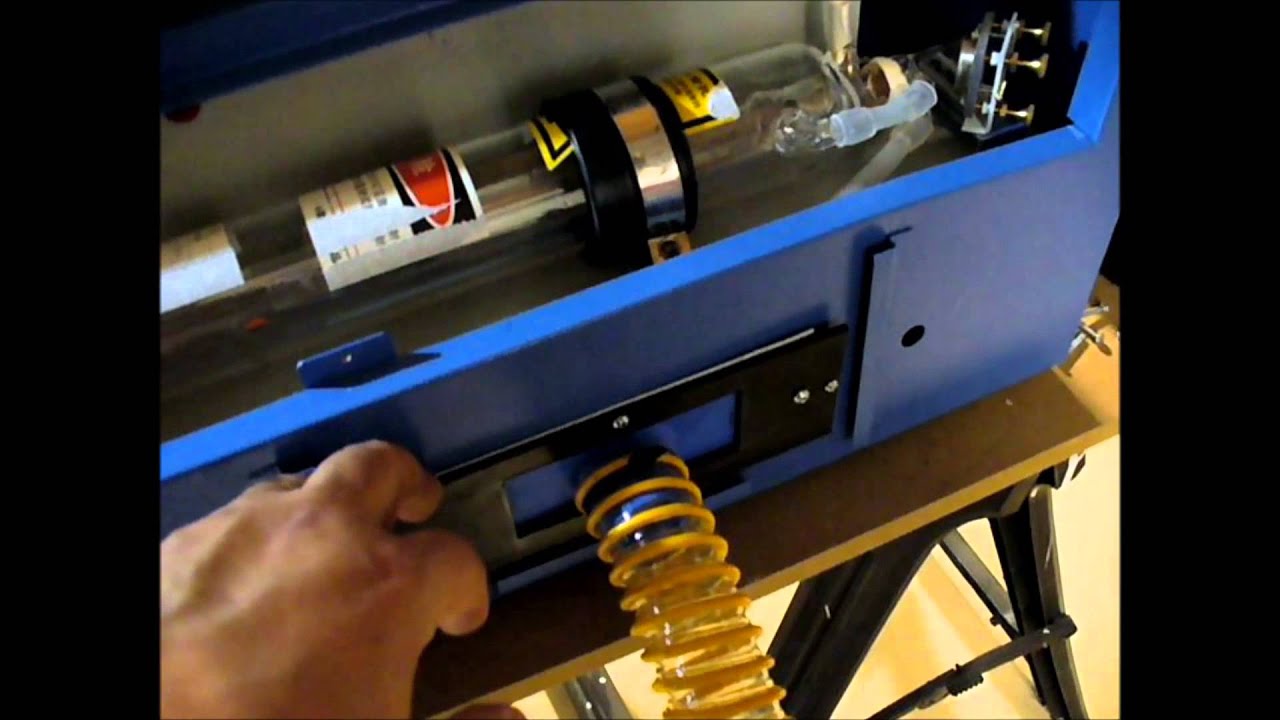 eBay Chinese CO2 Laser Cutter & Engraver Exhaust Duct Modification Part 2