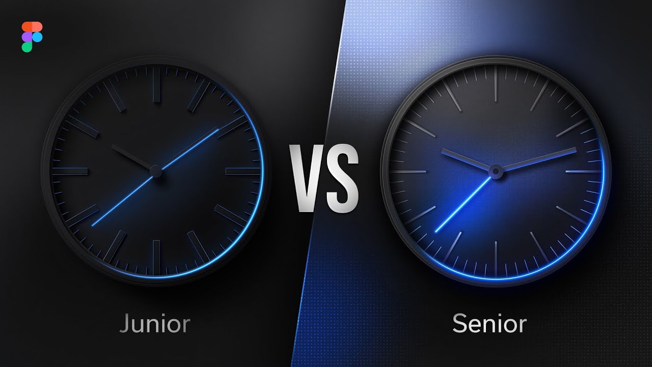 Junior vs Senior: проектирование часов в Figma