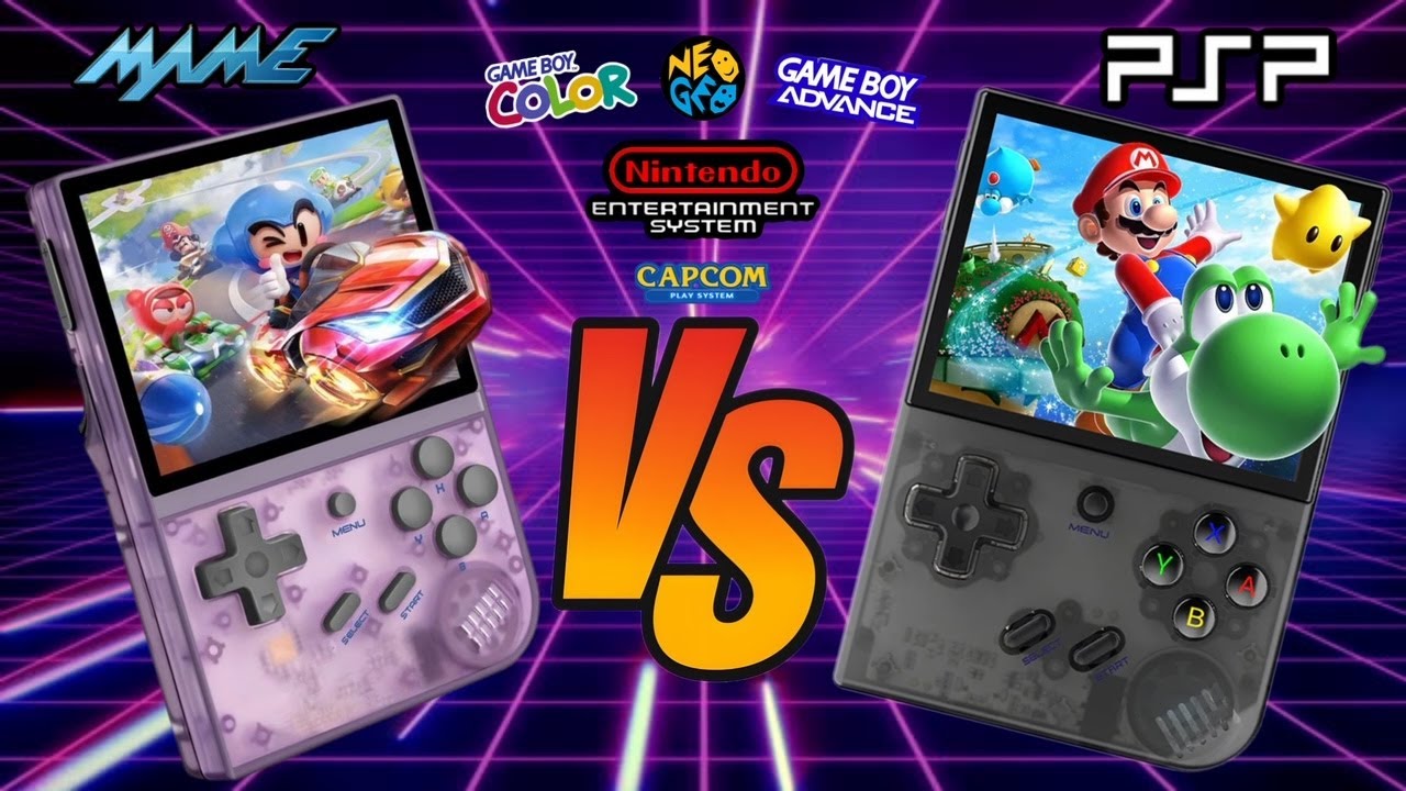 Anbernic RG35XX VS Anbernic RG35XX Plus ... Which Handheld Game Console Is Better!?