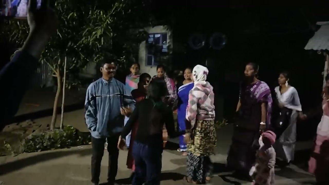 Santali sakran khamargachi station para