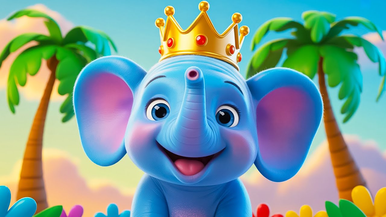 हाथी राजा कहाँ चले - Hathi Raja Kahan Chale | Hindi Rhymes for Children | Nursery Rhymes - #cartoon
