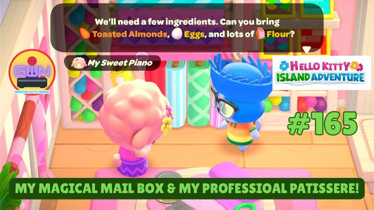 Hello Kitty Island Adventure #165: My Magical Mailbox & My Professional Pâtissiere!