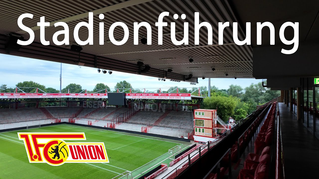 Union Berlin Stadion Tour #unionberlin