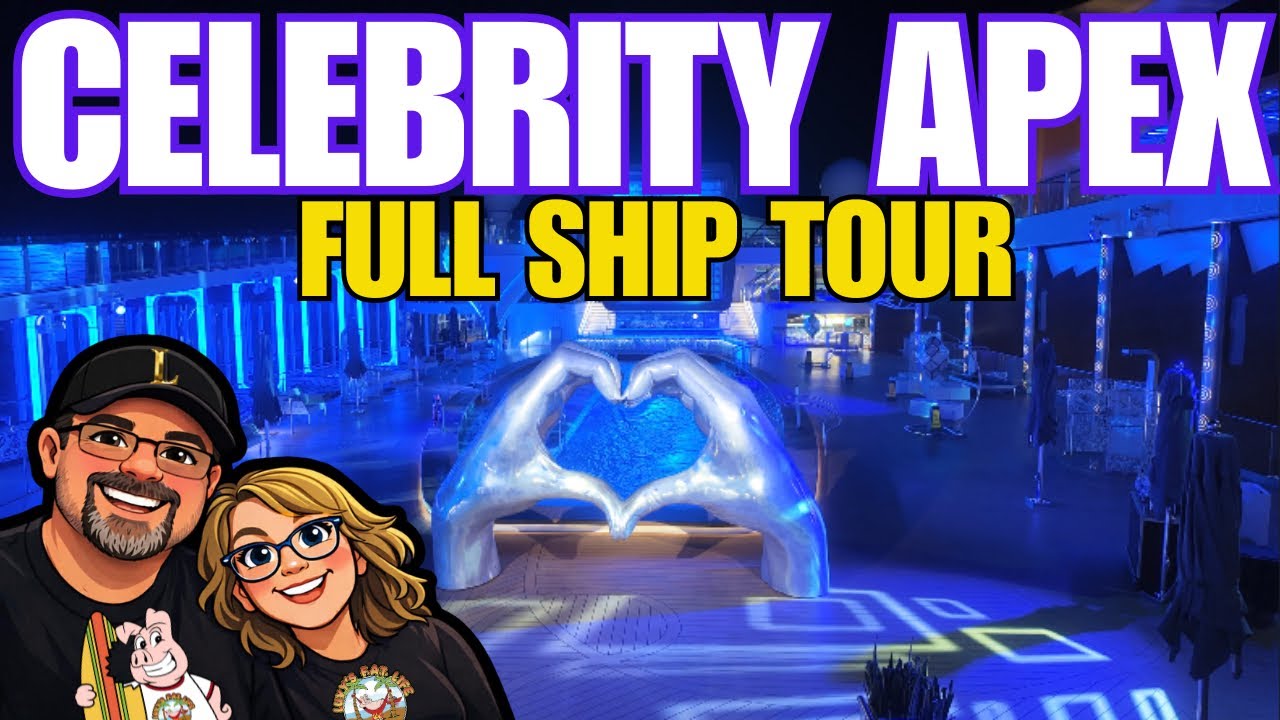 Экскурсия по кораблю Celebrity Apex | Палуба за палубой