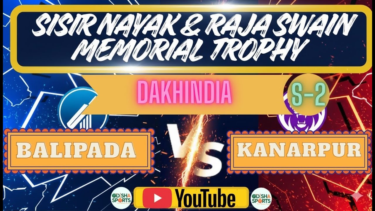 🛑 LIVE : KANARPUR VS BATIPADA !! MTCC DAKHINDIA S-2 !! ODISHA SPORTS !!