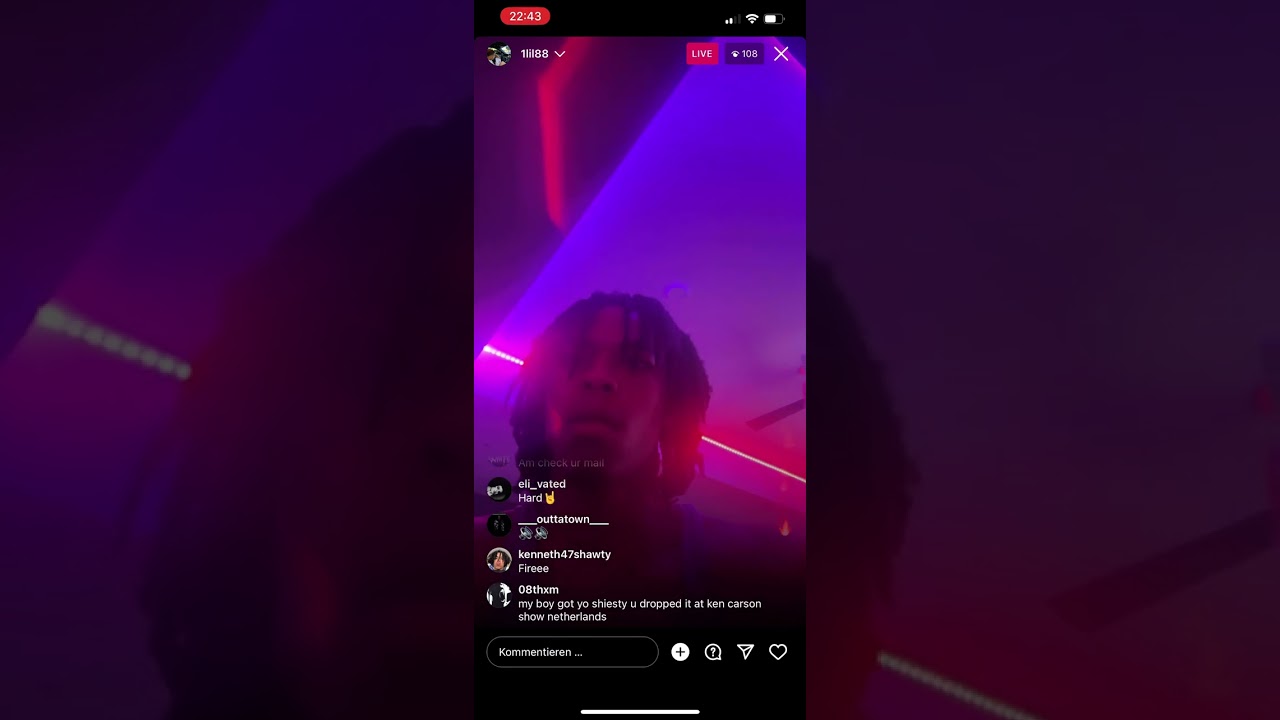 ☄️ Lil 88 Instagram Live ☄️