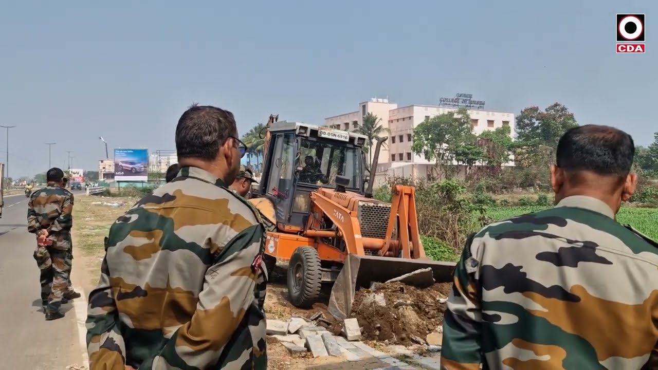 CDA Clears Encroachments in Sector-6 | CDA Cuttack