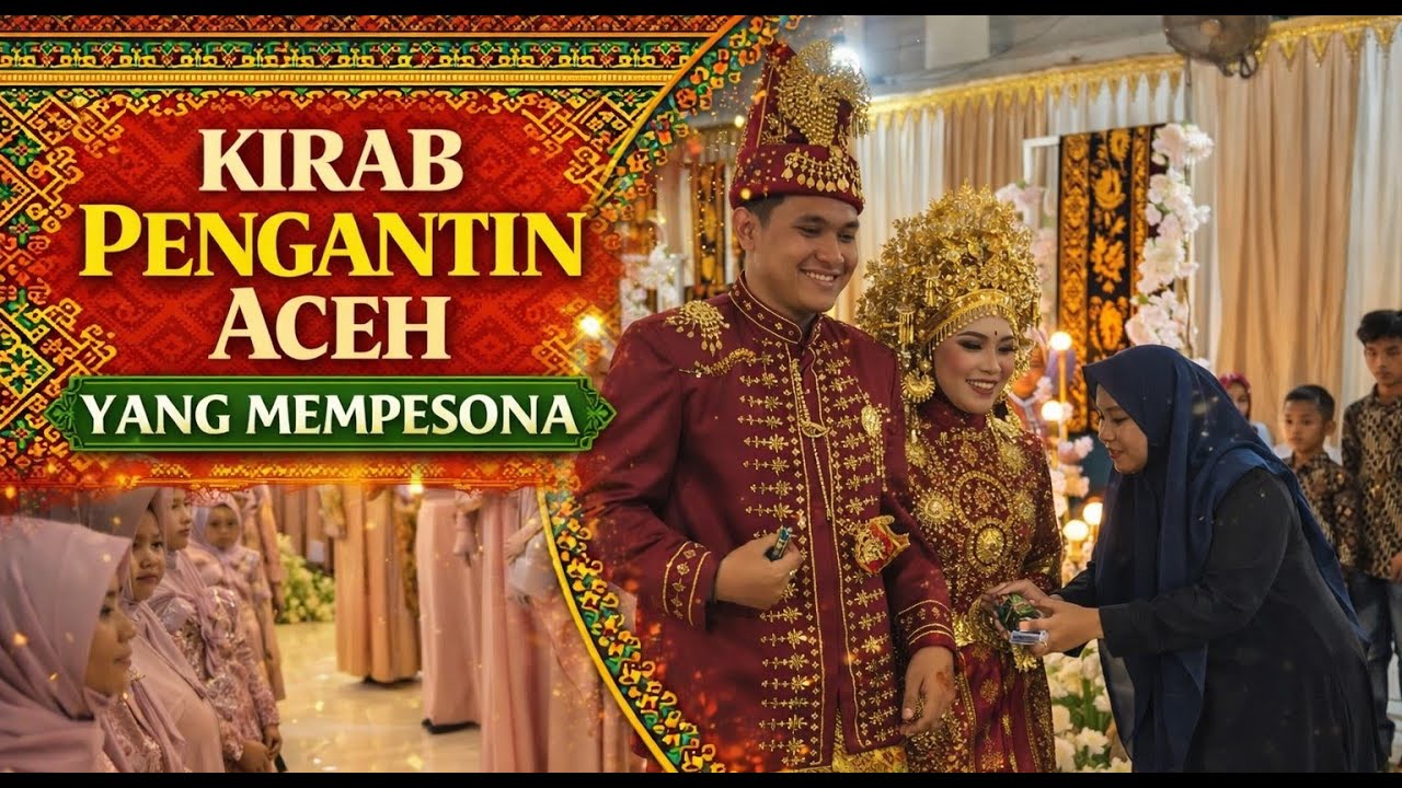 PENGANTIN ACEH YANG GAGAH DAN CANTIK