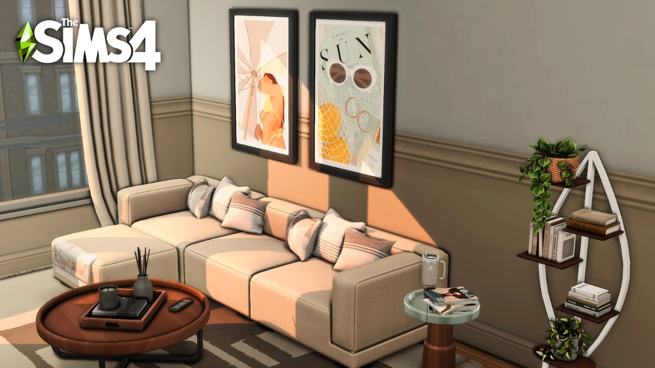The Maker's Nook // The sims 4 CC speed build