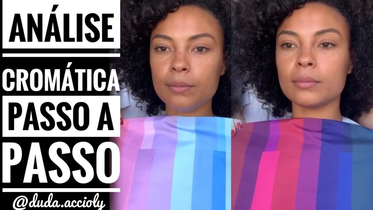 Como Descobrir sua CARTELA DE CORES - ANÁLISE DE CORES - por Duda Accioly
