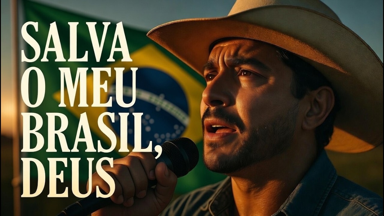 SALVA O MEU BRASIL, DEUS 🇧🇷 | Sertanejo Gospel 2026 (Hino de Oração Pela Nação)