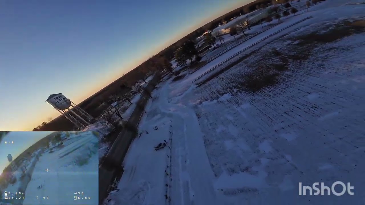 First DJI Action 4 flight