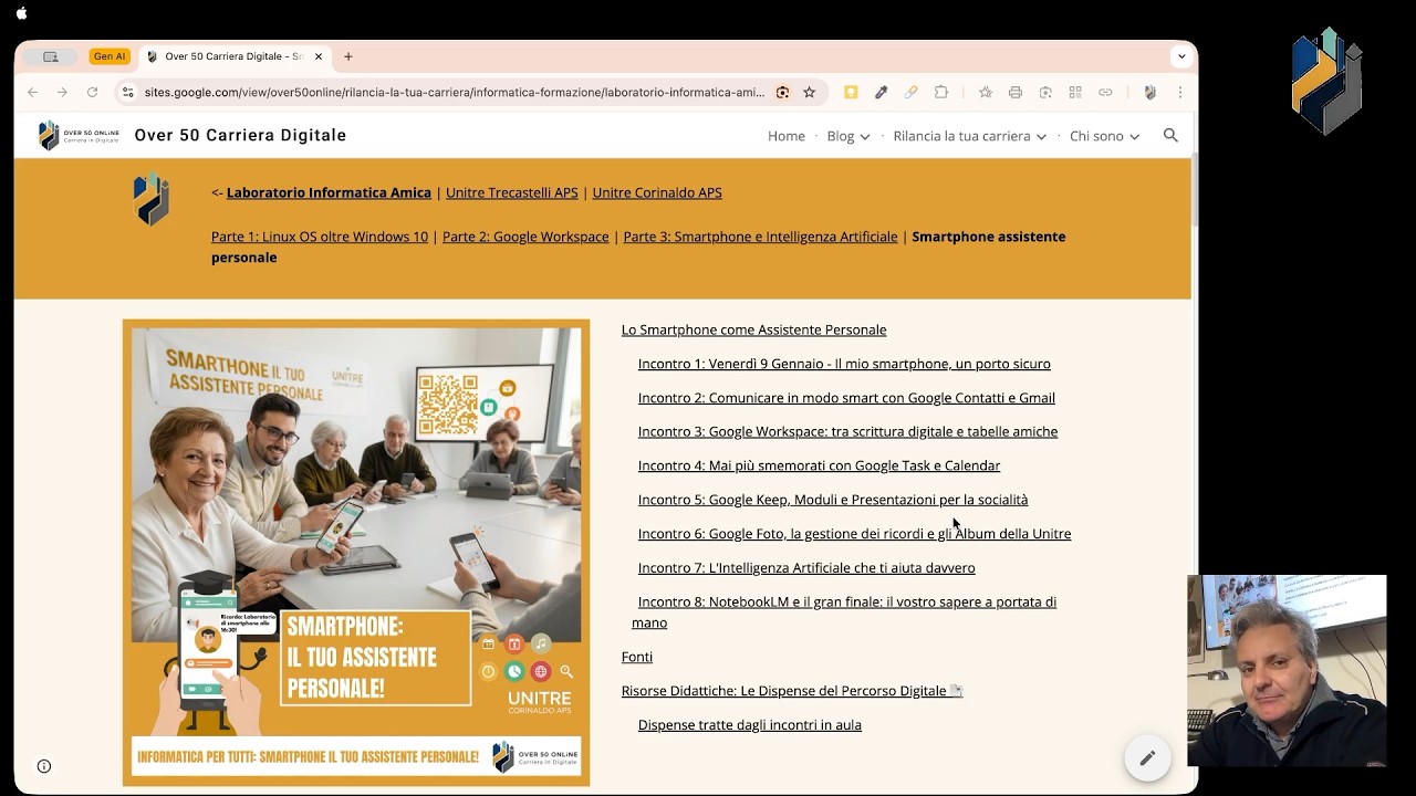 Incontro 5: Google Keep, Moduli e Presentazioni per la socialità