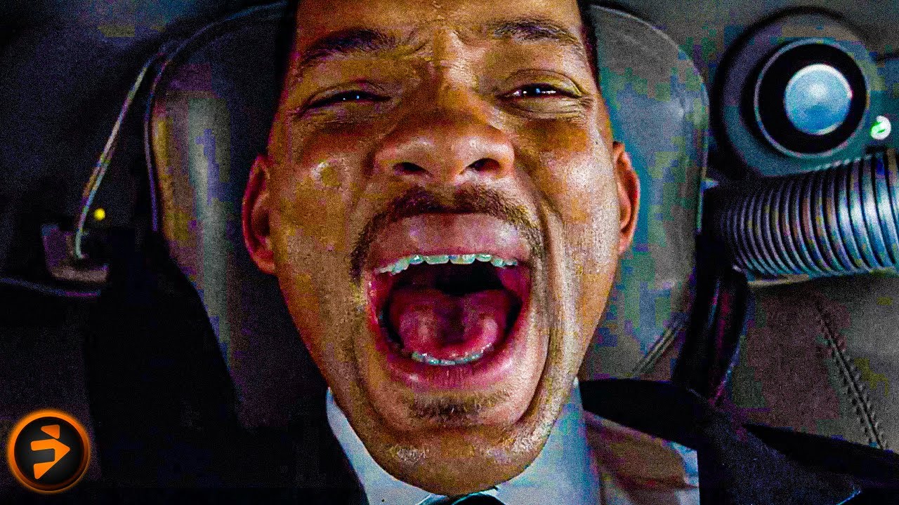 Will Smith Holds On for Dear Life in K's Wild Ride | MEN IN BLACK