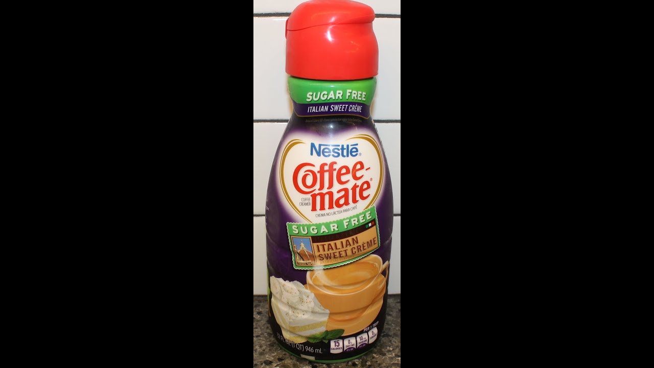 Nestle Coffee-Mate: Sugar Free Italian Sweet Crème Review