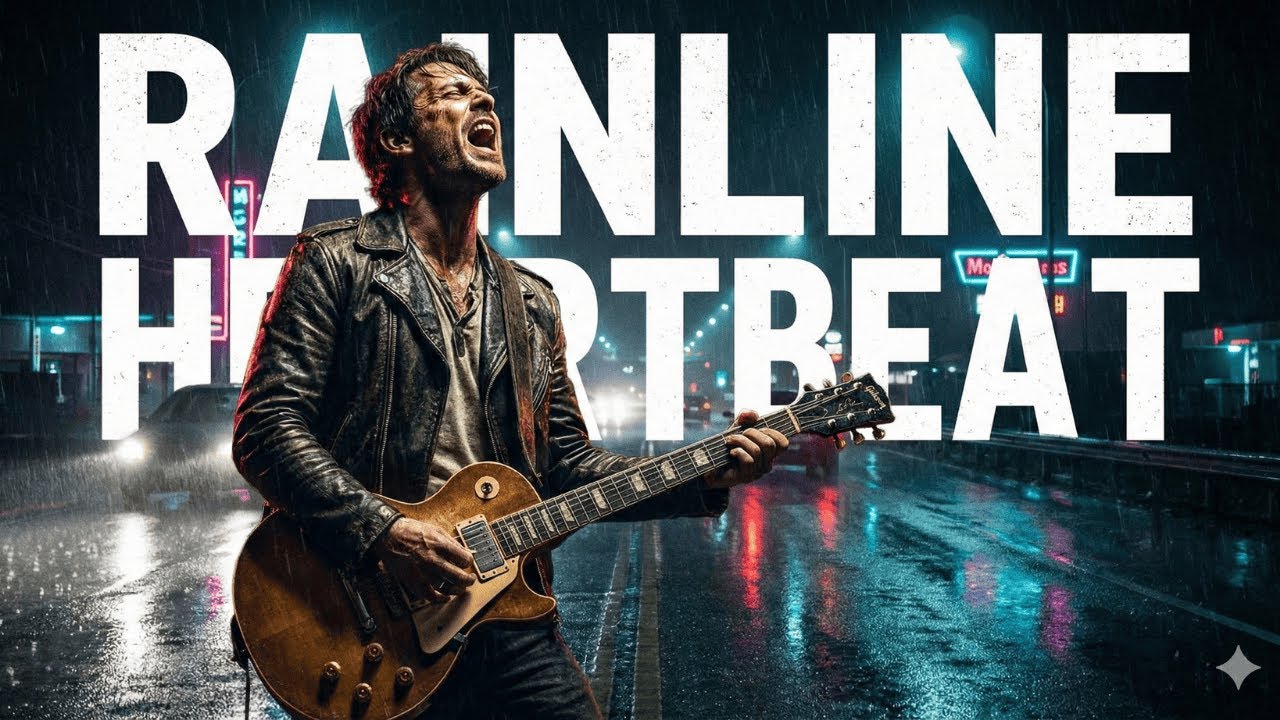 RAINLINE HEARTBEAT – Rainy Night Drive Highway Rock