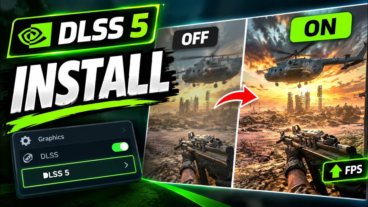 Как установить DLSS 5 в любые игры (простой способ)