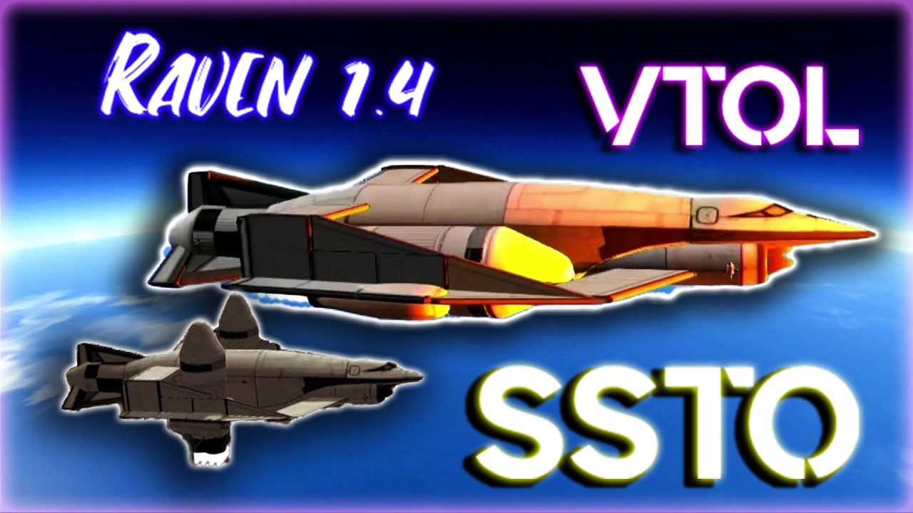 I Made a Massive VTOL SSTO With an Escape Pod In Kerbal Space Program