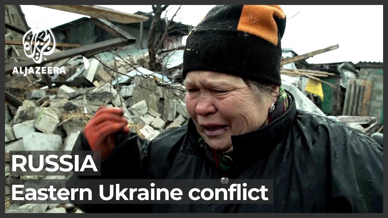 Civilians caught up in eastern Ukraine fighting