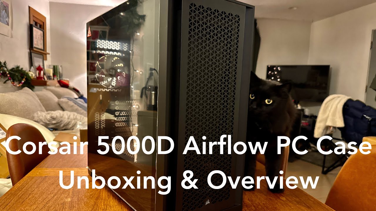 Corsair 5000D Airflow PC Case Unboxing and Overview - Great Quality & Solid Features
