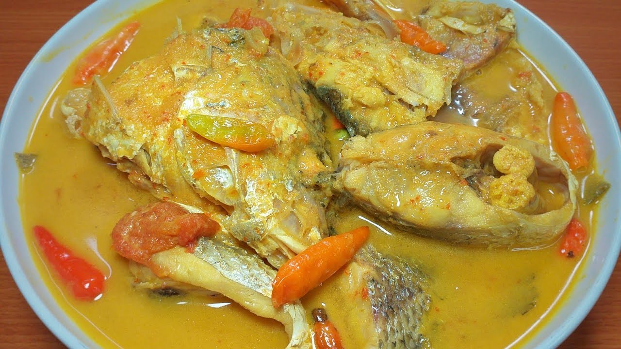 RESEP GULAI IKAN KAKAP PUTIH SUPER ENAK