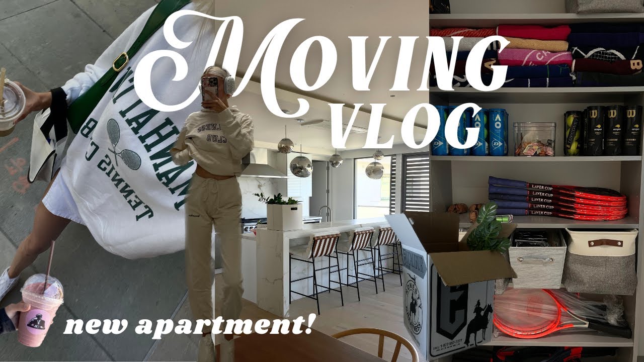 MOVING VLOG: weekend in los angeles, new apartment tour
