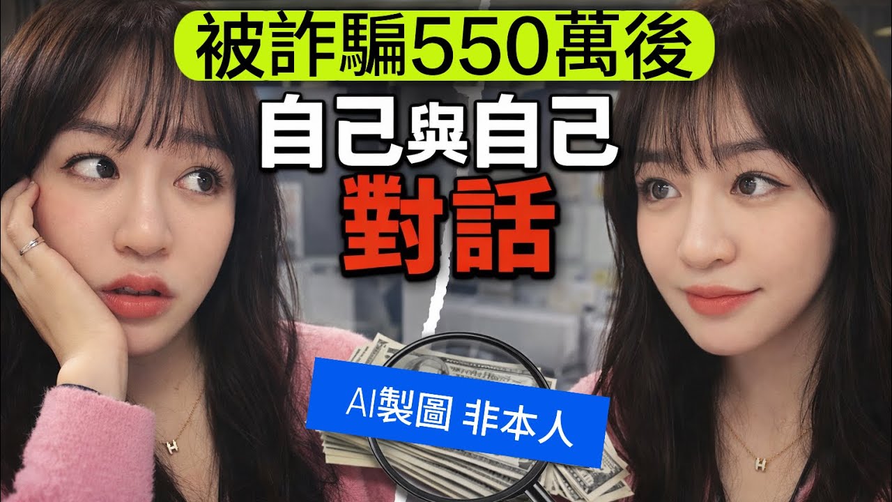 550 萬的沈默 被騙之後，我終於敢看著鏡子裡的自己。