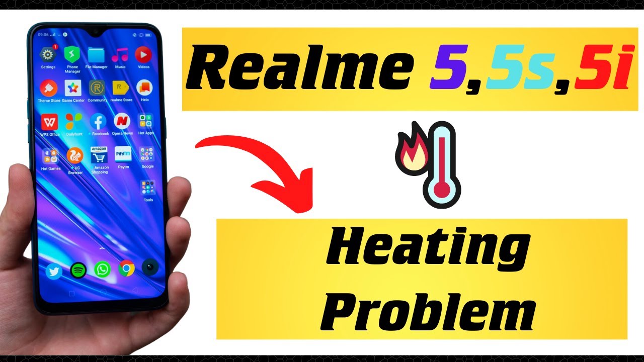 Realme 5, 5s, 5i Heating problem || How to Fix Realme overheating Solution