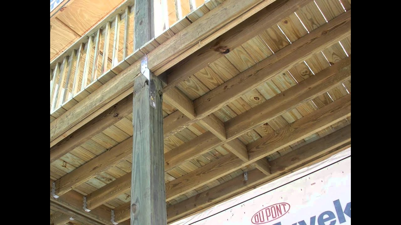 HOW TO INSTALL HURRICANE STRAPS ON DECKS AND PORCHES  BY ASAP GENERAL CONTRACTING 904-346-1266