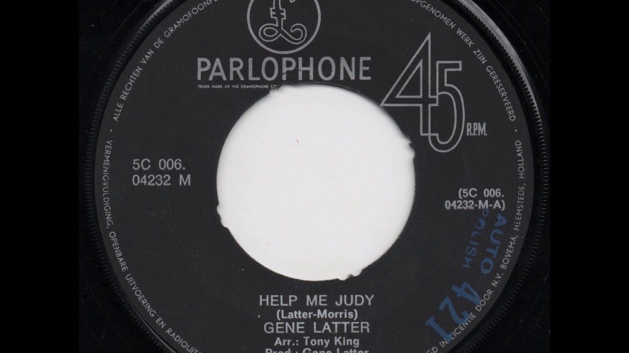 Gene Latter - Help Me Judy